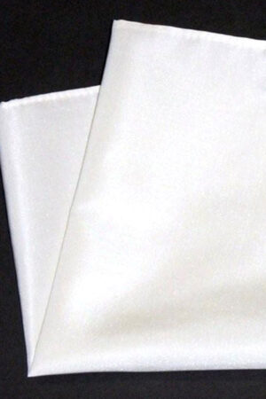 Silk Handkerchief - White Tonik - 100% Silk