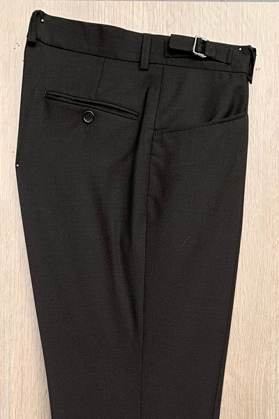 Trousers - Black - All Wool