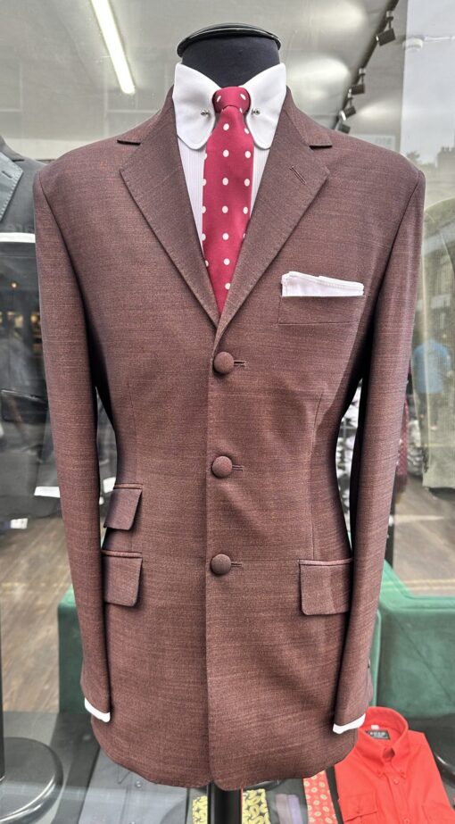 The Ginger Three Button Tonic Mohair Suit