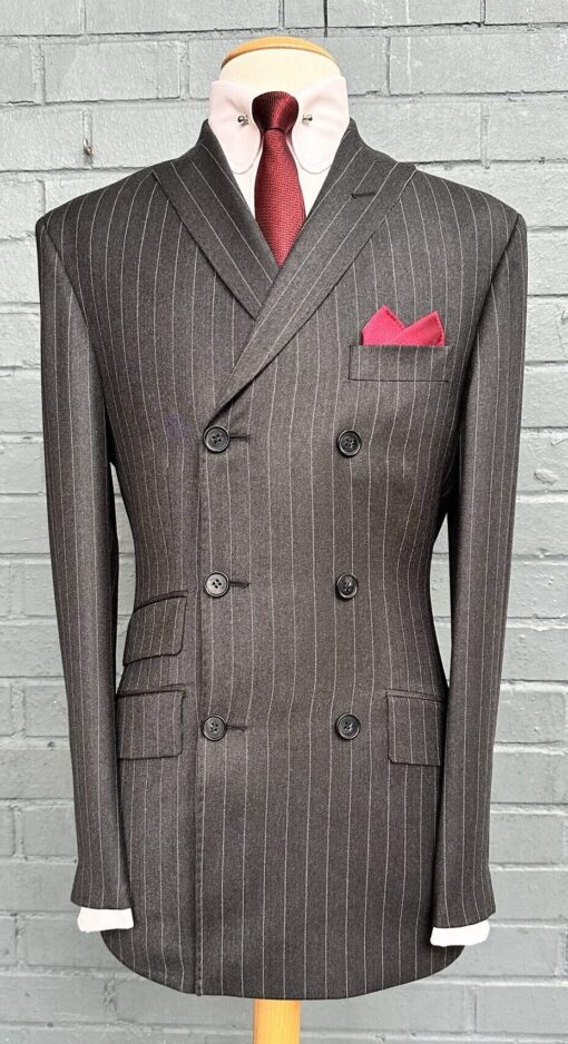 The Charcoal Chalk Stripe Suit