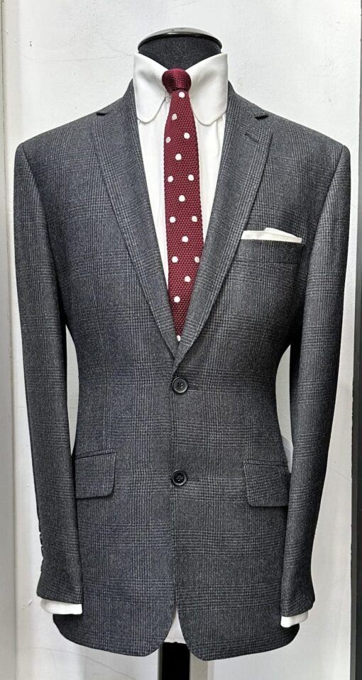 The Charcoal Prince Of Wales Check Suit